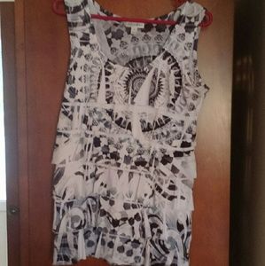 Layered front Dressy tank