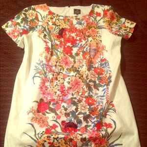 Adrianna Papell floral shift dress