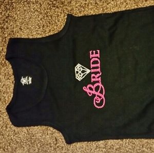 Bride tank top