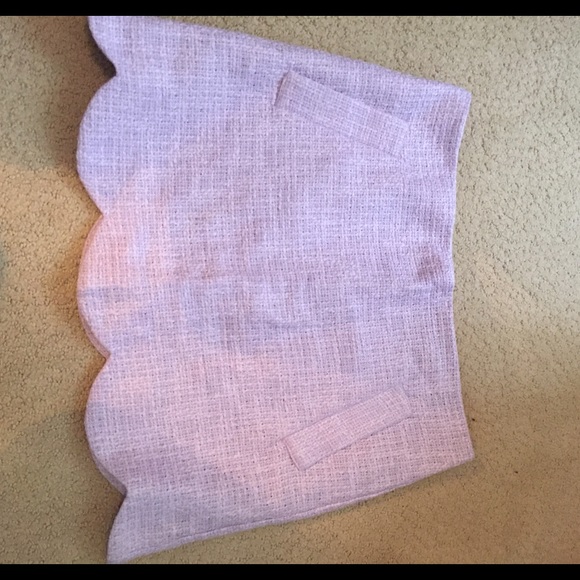 NWT Topshop lavender mini skirt - US 6 beautiful