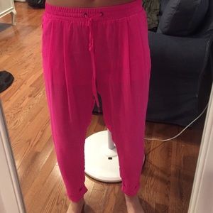 Pink pants