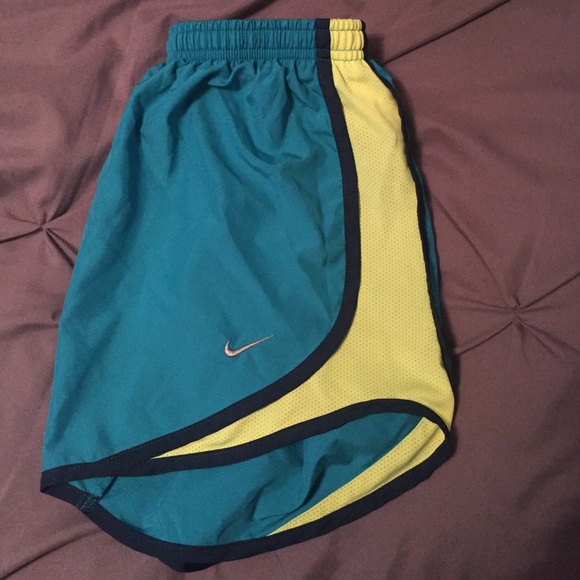 Teal Nike athletic shorts!