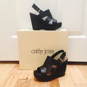 Cathy Jean Wedge Shoe