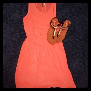 SOLD NWOT beautiful H&M chiffon summer dress