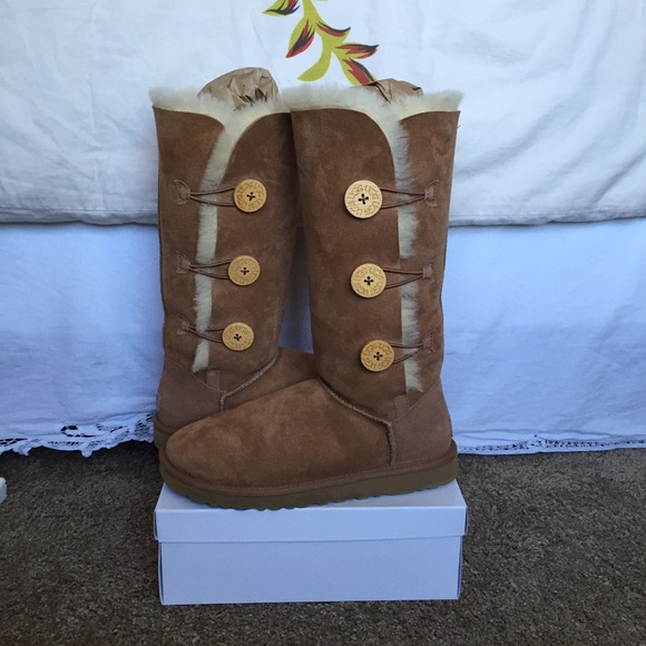 UGG Bailey Button Triplet Boots