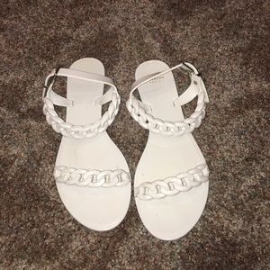 Givenchy jelly sandals white size EUR40