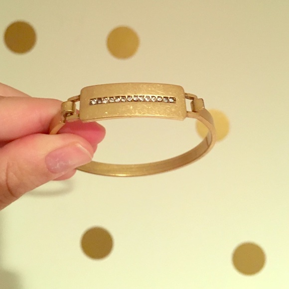 J. Crew gold bangle bracelet