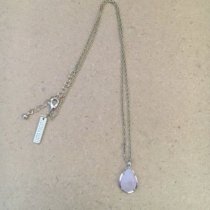 Kendra Scott Rose Quartz Gold Pendant Necklace