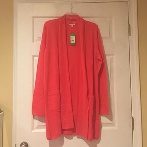 NWT Lilly Pulitzer  XL Estelle Cashmere Cardigan