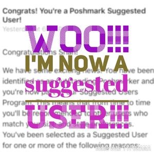 🎉I'm a suggested user!!!🎉