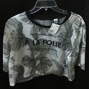 ‼️ Reduced Price Divided by H&M crop top‼️