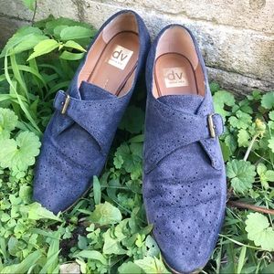 Size 10 Dolce Vita blue suede shoes!