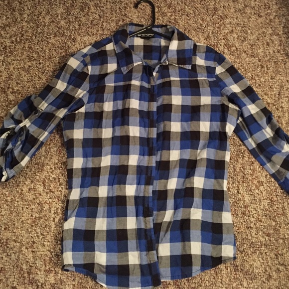 Self Esteem Tops - girly flannel