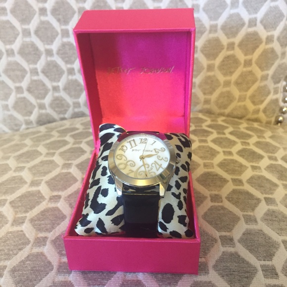 Betsey Johnson Black Watch - Picture 2 of 4
