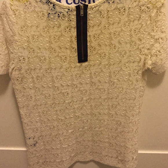 White Lace Marc Jacobs Top - Picture 2 of 3