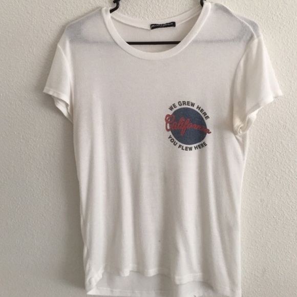 We grew here you flew here Brandy tee