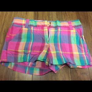 Jcrew plaid shorts