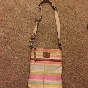 Authentic coach crossbody purse