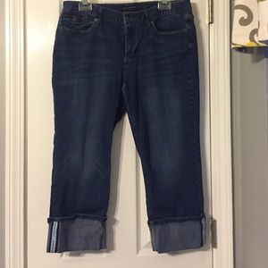 Banana Republic Denim Capri Pants