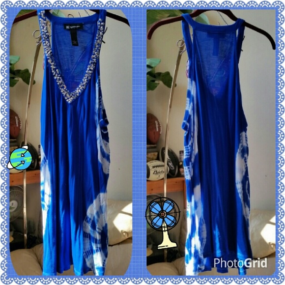 International Concepts Tie Dye Tee/Dress  NWOT - Picture 2 of 3