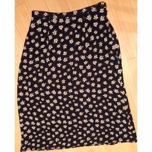 Jennifer Moore floral skirt