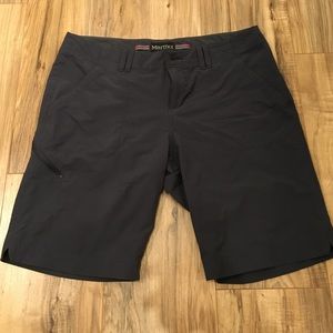 Marmot Hiking Shorts, charcoal, size 10