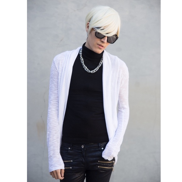Rue21 Sweaters - White Longsleeve Cardigan Sweater Shirt Summer Top Rue21 Sweaters - White Longsleeve Cardigan Sweater Shirt Summer Top