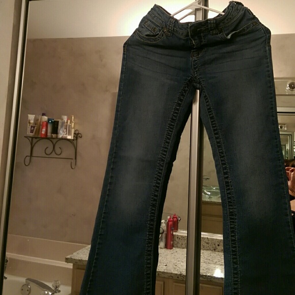 Denim bell bottom