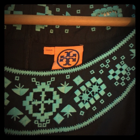Black silk Tory Burch dress