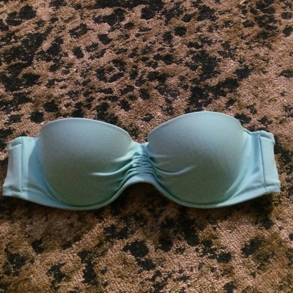 Victoria secret turquoise push-up bandeau