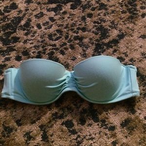 Victoria secret turquoise push-up bandeau