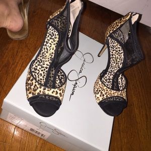 cheetah heels