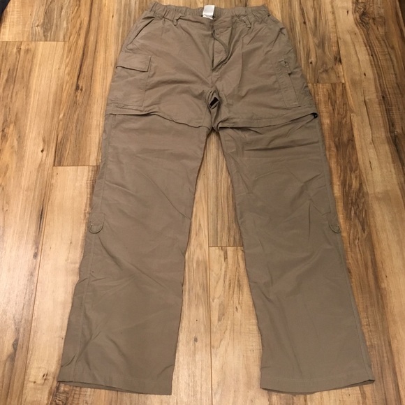 North Face hiking convertible pants capris shorts