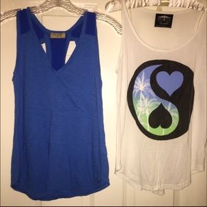 Two yoga/ workout tanks!