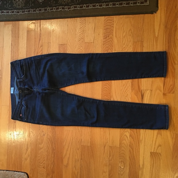 Hudson women's skinny dark wash jeans