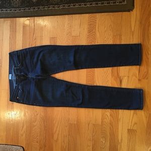 Hudson women's skinny dark wash jeans