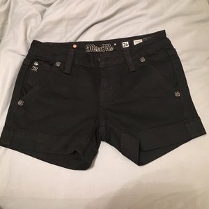 Black Size 26 Miss Me Shorts