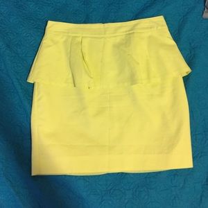 Forever 21 Essentials peplum skirt worn once