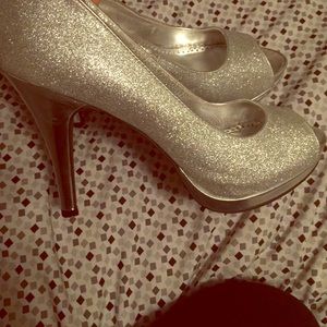 Sparkly heels