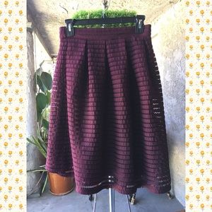 Plum Colored Skirt