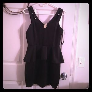 Peplum dress