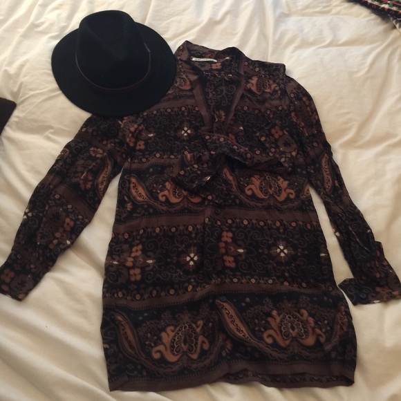 Novella Royale poppy dress brown moonshine