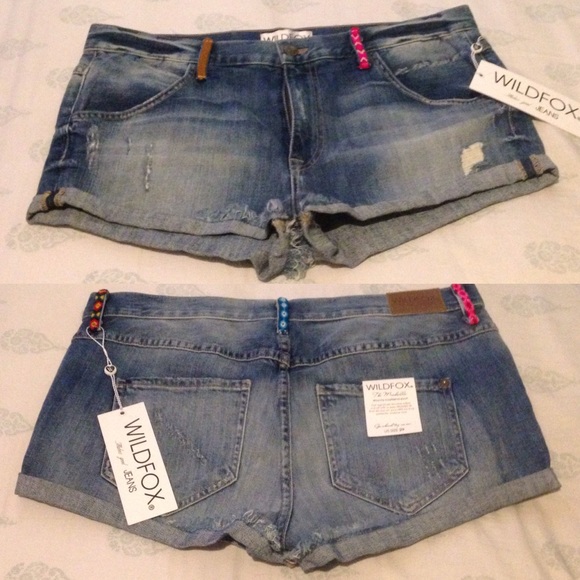 🦊WILDFOX🦊The Michelle Slouchy Boyfriend Shorts