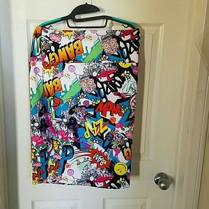 Torrid Comic Book Pencil Skirt