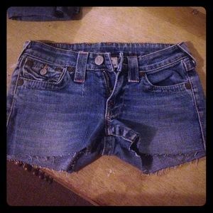 True religion shorts