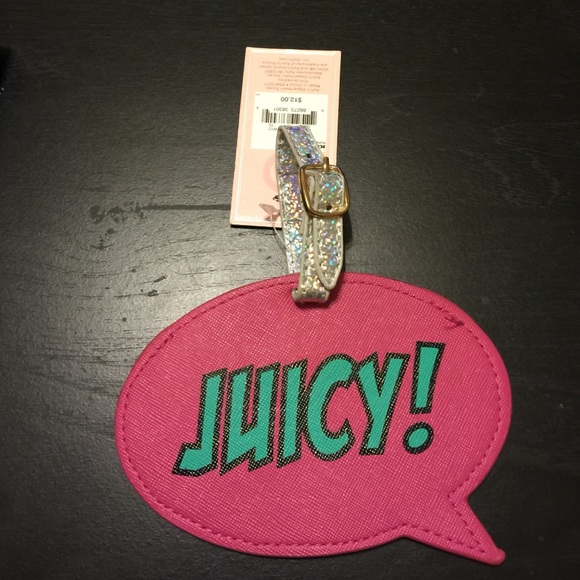 New with tags juicy couture suitcase tag! - Picture 1 of 3