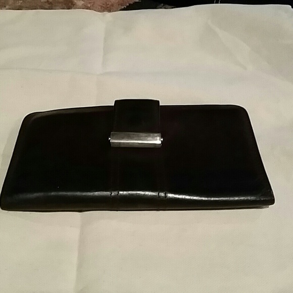 Wilson's Leather espresso brown wallet