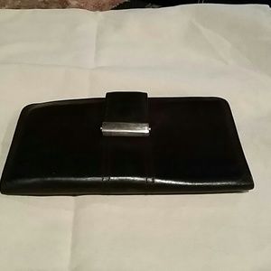 Wilson's Leather espresso brown wallet