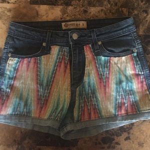 high waisted shorts