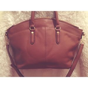 Brown Calvin Klein Satchel